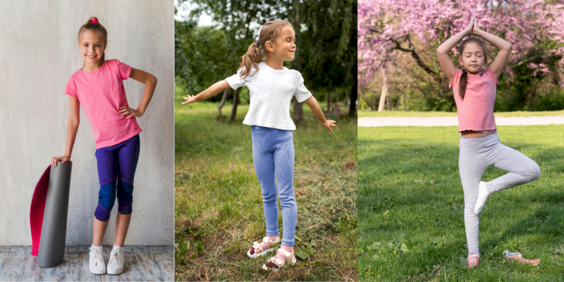 Kids leggings need proper fabrics and build for each use
