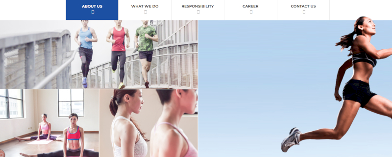 Sabrina supports performance and athletic collections