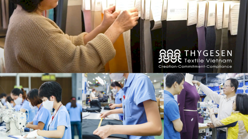 Thygesen Textile Vietnam sources quality fabrics for all hoodies