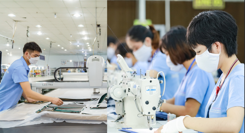 Garment assembly and line production is the stage where cut components