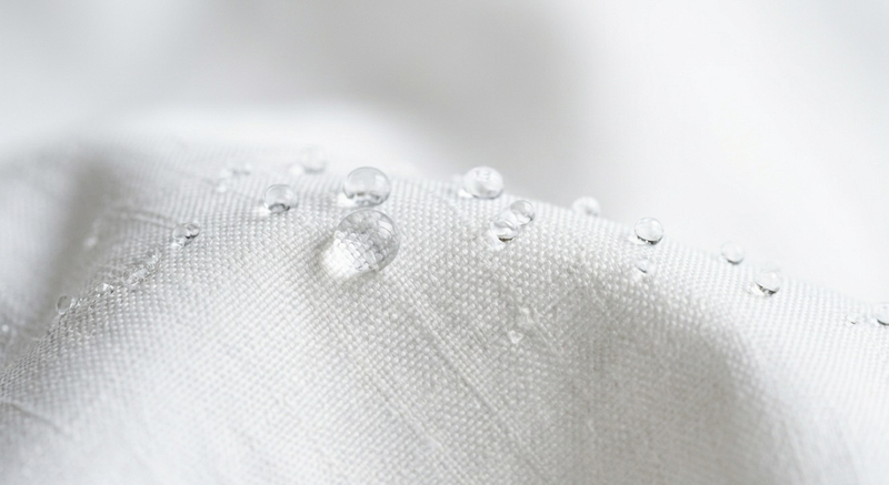 Polyamide is hydrophobic and repels moisture, which helps it stay lightweight even when wet