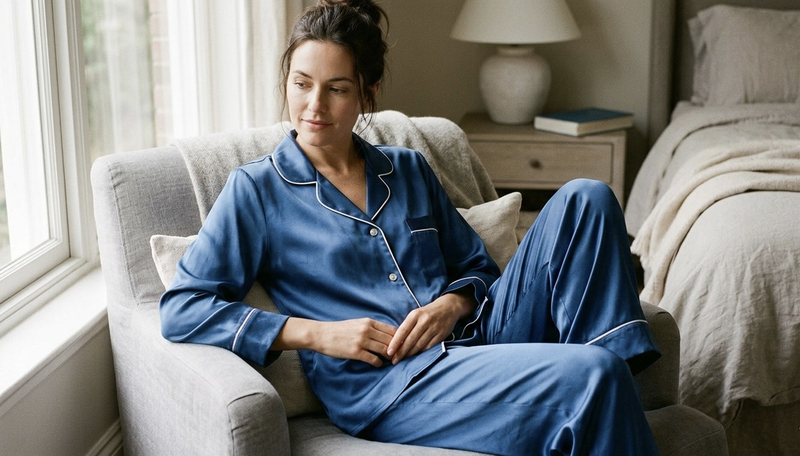 The sericin protein in silk makes these pajamas naturally resistant to dust mites, mold, and mildew, which is ideal for sensitive skin