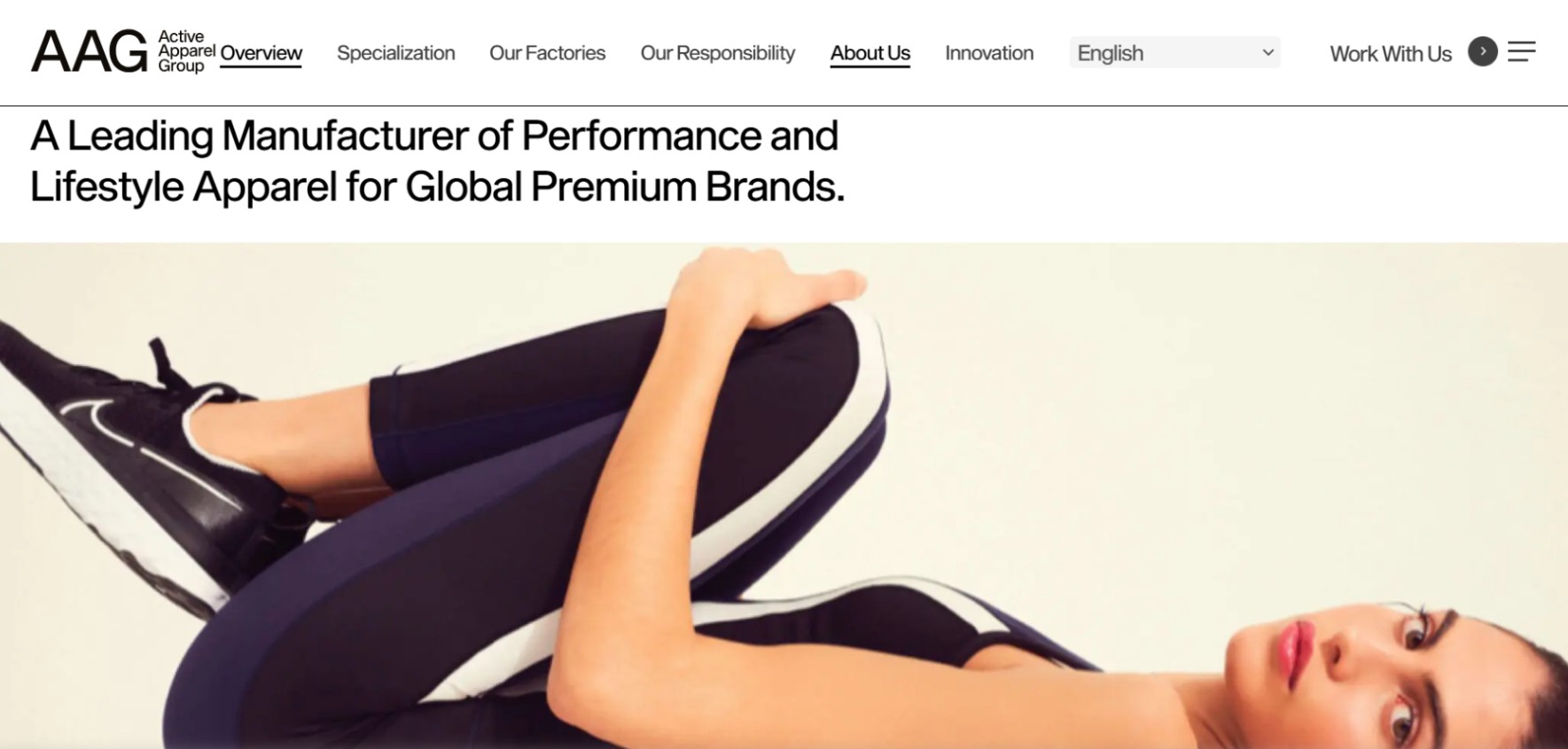 Active Apparel Group is a leading athletic clothing manufacturer
