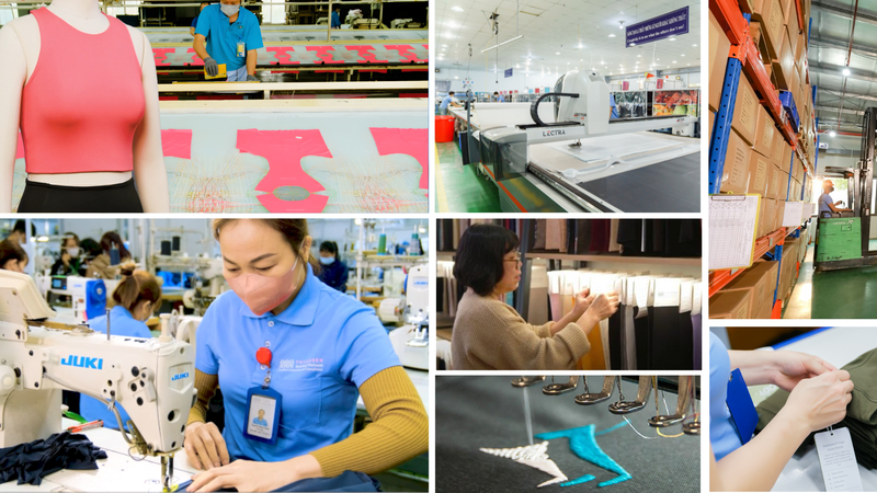 As a trusted apparel manufacturer, Thygesen Textile Vietnam provides end-to-end OEM and ODM services for activewear and fashion brands globally