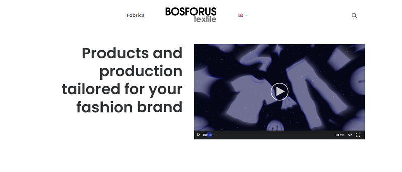 Bosforus Textile is fully structured production system that ensures consistent quality control from tech pack to final garment delivery