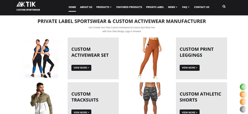 From leggings and sports bras to hoodies and swimwear, Aktik Sportswear delivers complete private label solutions for activewear brands worldwide