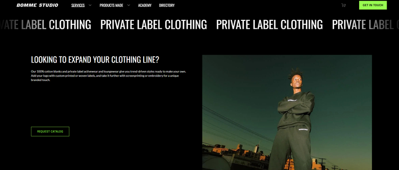 From premium basics to fully customized activewear, BOMME STUDIO helps brands build elevated private label collections with strong design and production support