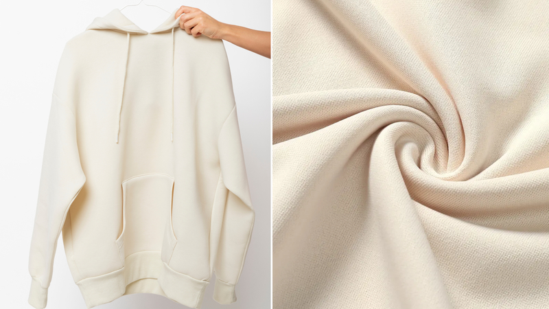 Hoodie fabrics are usually knit-based and heavier, designed for casual wear and layering