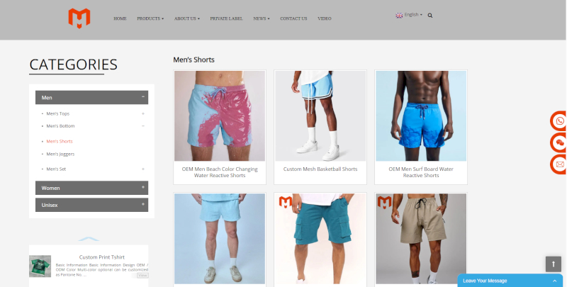 MH Garments is a China-based OEM & ODM manufacturer (est. 2014) offering full-package apparel production
