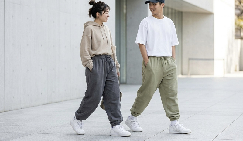 Oversized joggers feature a loose, relaxed fit that delivers maximum comfort and a modern streetwear-inspired look