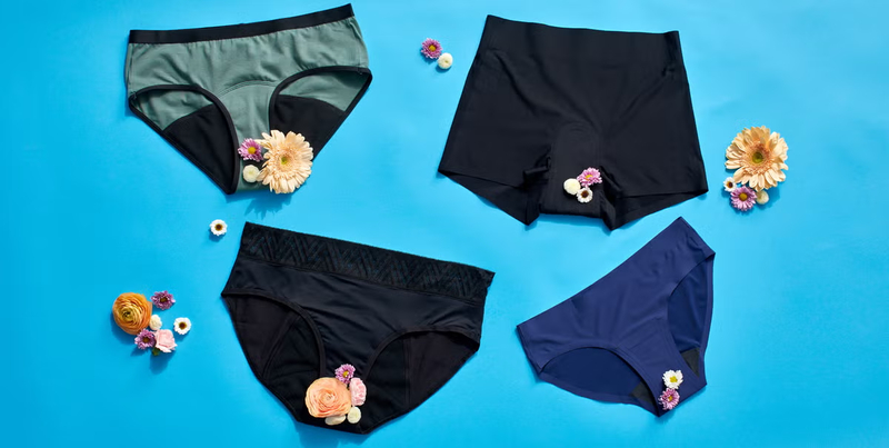 Period panties feature multiple absorbent layers that manage menstrual flow, wick moisture, and prevent leakage, offering a reusable and sustainable alternative to disposable hygiene products