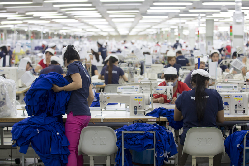 Vertically integrated production system enabling full control from fiber to finished garment