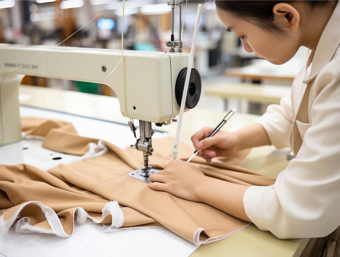 During the sample development stage, the product begins with the Proto Sample and progresses through the Fit Sample