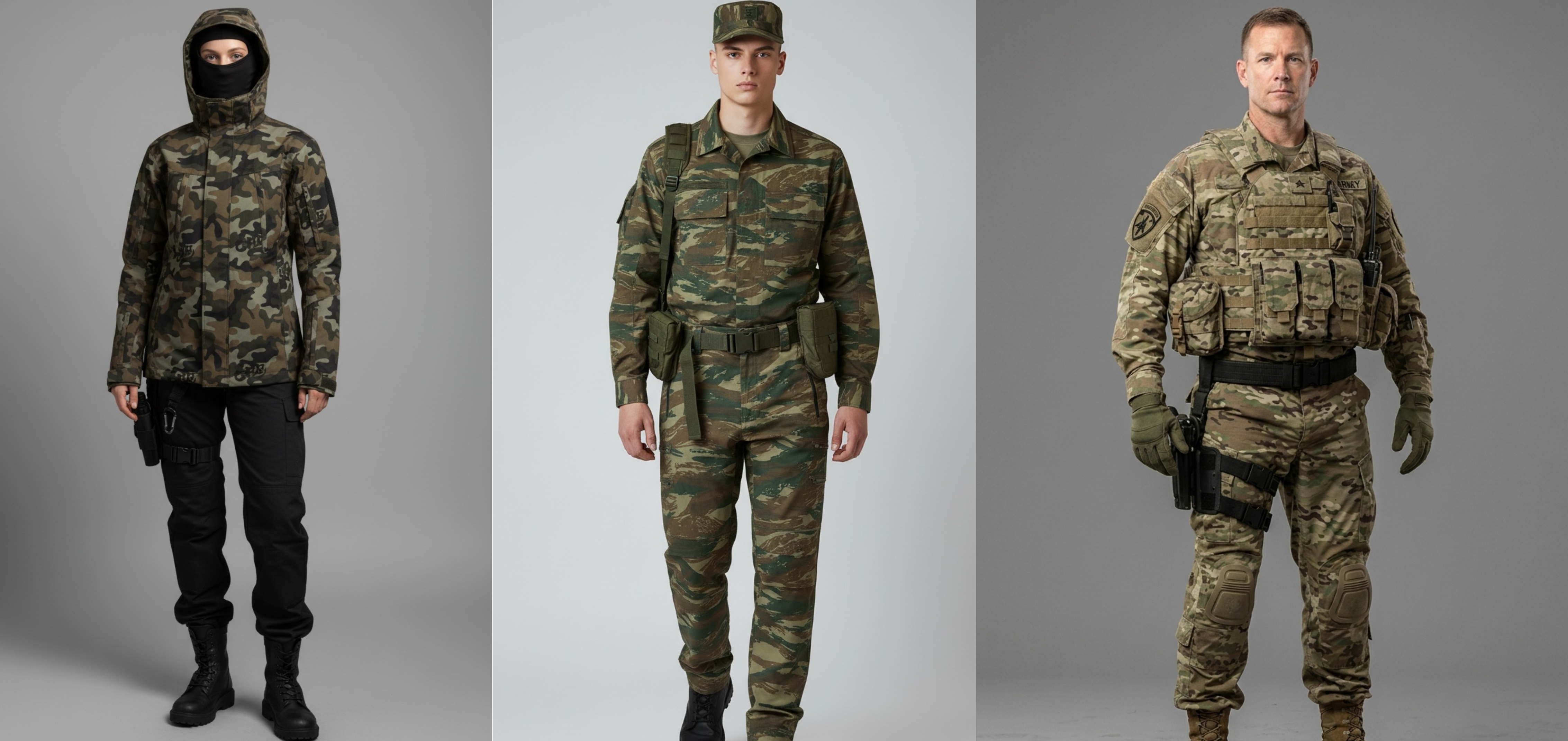 men military clothing